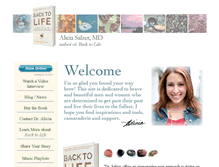 Tablet Screenshot of aliciasalzer.com